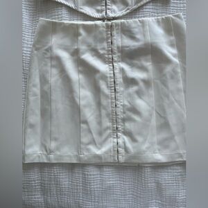 White Fox Boutique Elegant White Mini Skirt